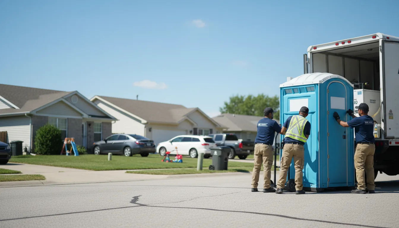 Standard Porta Potty Rentals in Saunemin, IL near me